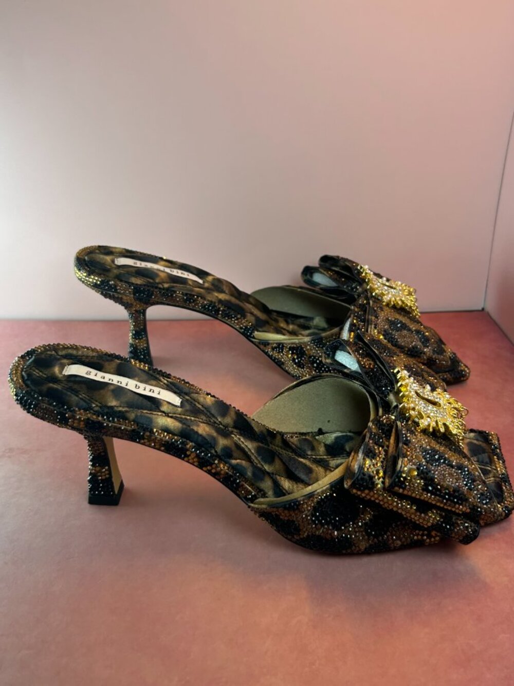GIANNI BINI PEEKA TWO BLING SLIDE (10) - Picture 5 of 14